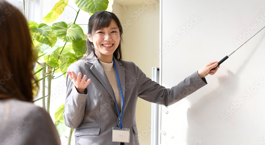 分かる・できるまで、受講者に寄り添う指導